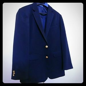 Boys Izod Navy blazer.